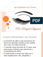 Curso Extensão de Cílios Apresentação PDF