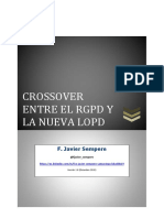 Crossover Entre El RGPD y La Nueva LOPD FJavierSempere