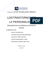 Transtorno de La Personalidad