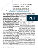 Design of Controller Using Reduced Order Modeling For LED Driver Circuit