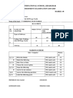 1st Assessment Computer Paper Grade 5 2019 Final