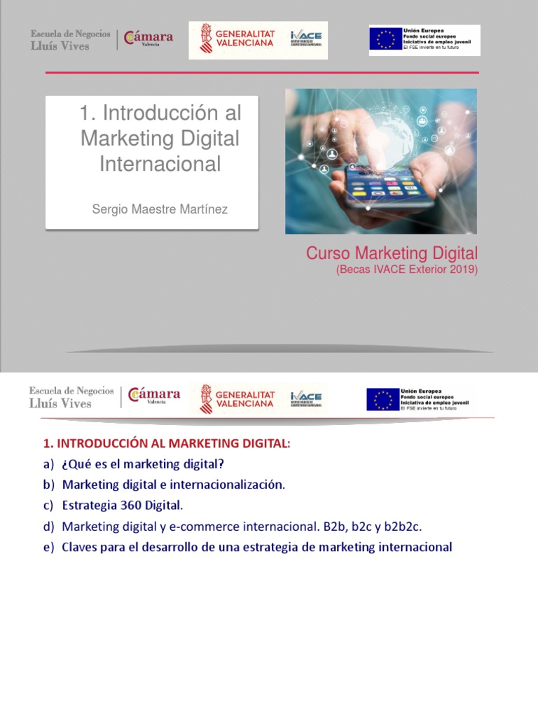 1 - Introducción Al Marketing Digital | PDF | E Commerce | Information ...