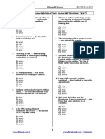 Eskişehir Dil Kursu YDS-NOUN CLAUSE-RELATIVE CLAUSE Tekrar Testi