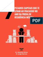 7 Pecados Capitais Que Te Levam Ao Fracasso No Ano Da Prova de Residência Médica PDF