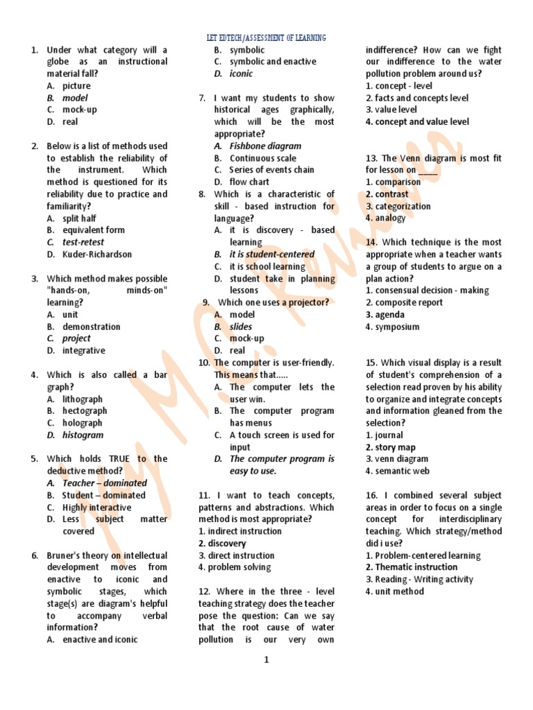 EdTech Strategies for Learning Assessment | PDF | Educational ...