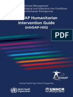 Mhgap Humanitarian Intervention Guide