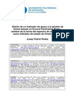 Diseño de Un Indicador de Apoyo A La Gestion de Firmes Basados en GPR - KEY