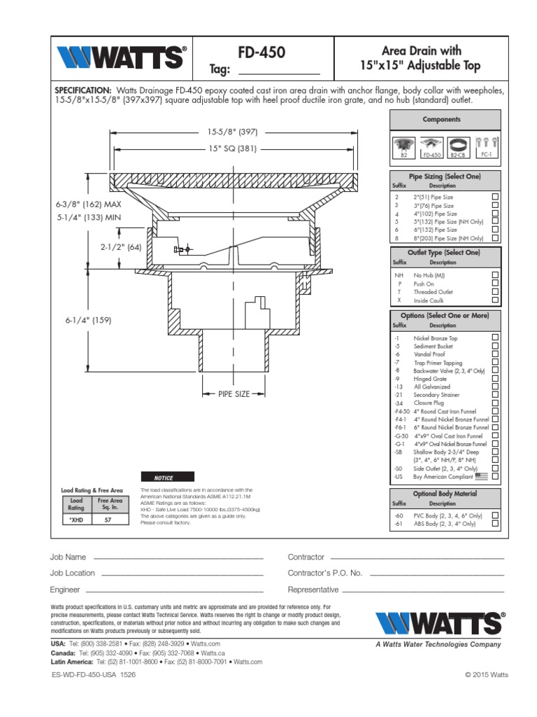 Es WD FD 450 Usa | PDF