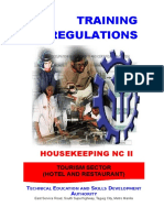 TR - Housekeeping NC II.doc