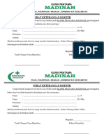 Surat Keterangan Dokter (Surat Sehat)