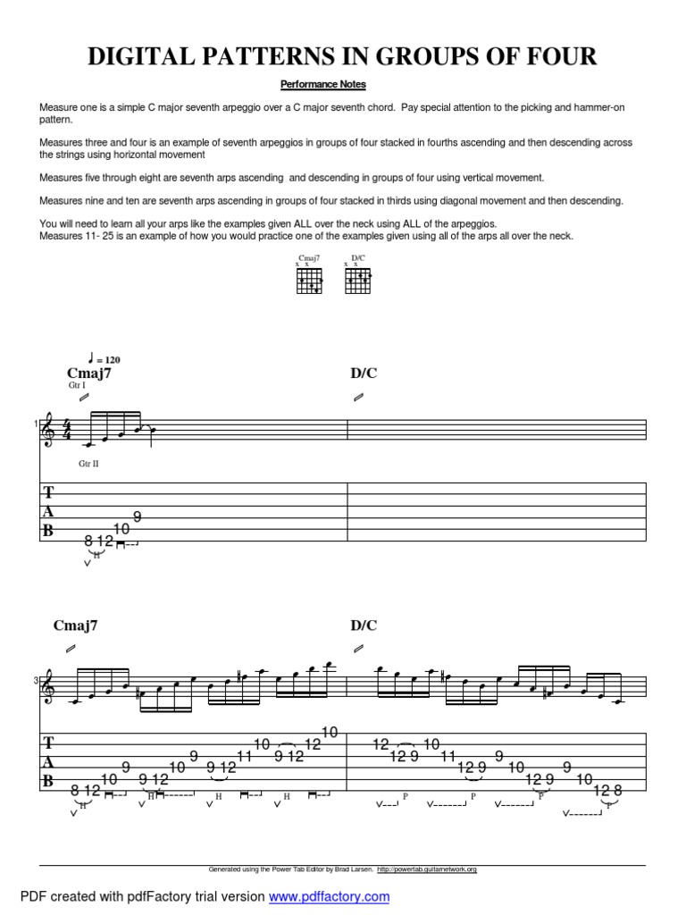 Four Patterns PDF | PDF | Musicology | Music Theory