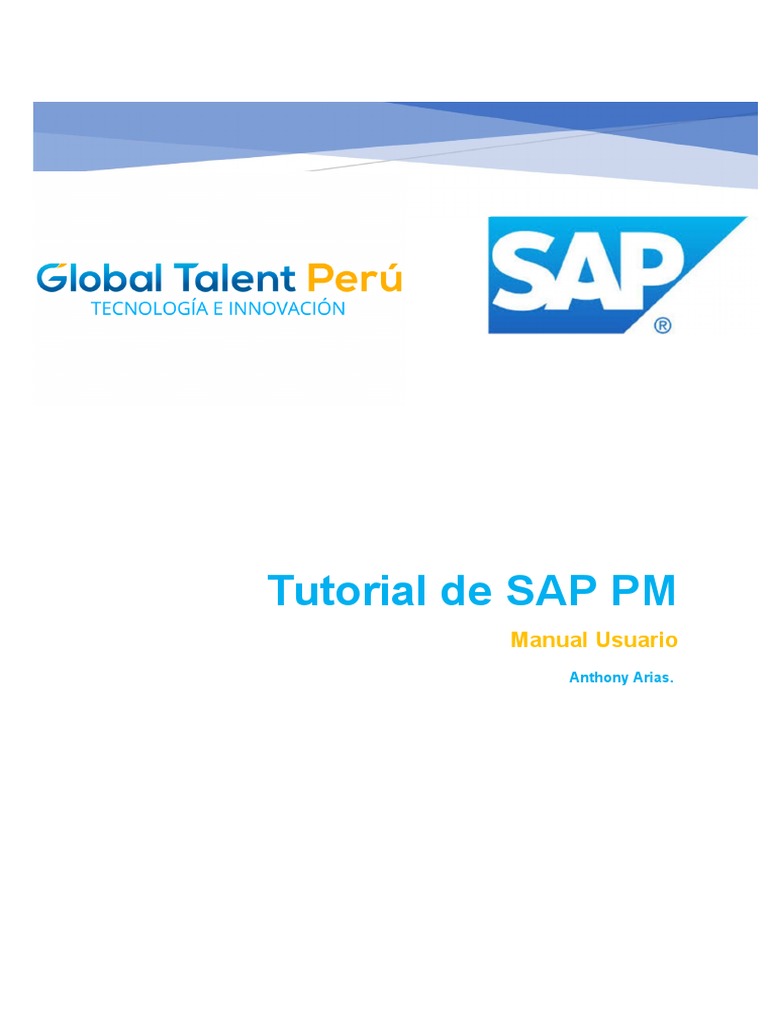 Manual de SAP PM PDF | Descargar gratis PDF | Planificación | Point and ...