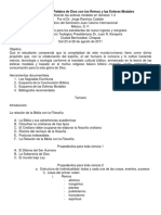 La Relación de La Palabra de Dios Con Los Reinos y Las Esferas Modales