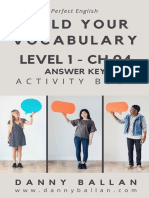 Perfect English Vocabulary Builder Level 1 Chapter 04 Activities Answer Key