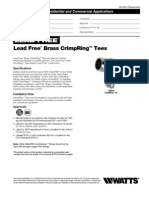 LFWP18B Specification Sheet