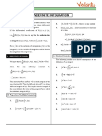 Indefinite Integration - Theory