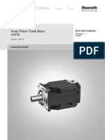 Axial Piston Fixed Motor A4Fm: Replaces: - . - English Series 1 and 3