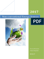 Non-Conventional Energy Sources: Praveen Hosamani, Omkar Dingankar