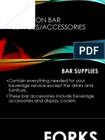 Common Bar Supplies 