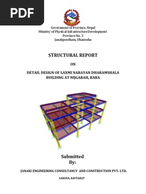 STR Report | PDF | Structural Analysis | Structural Load