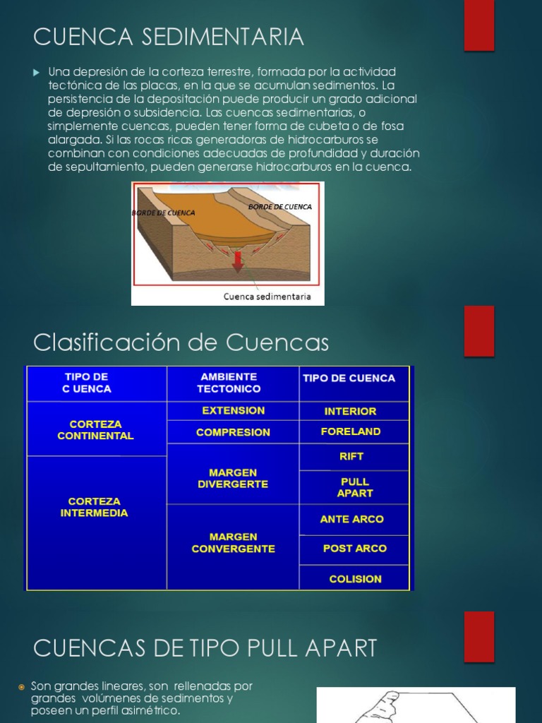 Cuencas Sedimentarias | PDF | Cuenca Sedimentaria | Petróleo