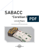 Sabacc Corellian Spike Livre de Règles 3.2.1