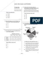 Statistics, Data Analysis, and Probability Title