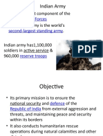 Indian Armed Forces Second-Largest Standing Army