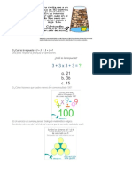 Acertijos Matemáticos