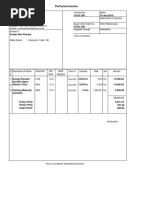 Performa Invoice: State Name: Haryana, Code: 06