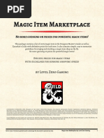 Magic Item Market - Definitive Prices For Magic Items