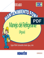 MANTENIMIENTO FOWA REFRIGERANTE