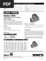 LFCV, LFCVS Specification Sheet