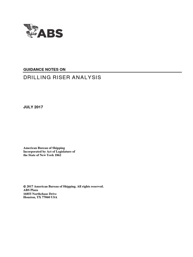 Drilling Riser Analysis PDF | PDF | Blowout (Well Drilling) | Fatigue ...