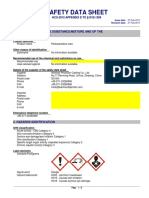 Resin MSDS Report