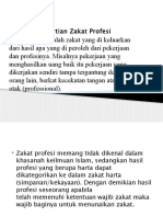 Zakat Profesi