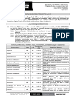 Edital Concurso Publico - Campo Verde - 2019