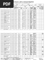 School Form 1 (SF 1) School Register