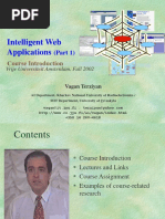 Intelligent Web Applications: (Part 1)