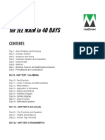 Maths For Jee Main in 40 Days: Day 9 - Unit Test 1 (Algebra)