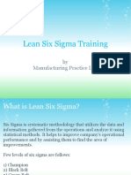 Lean Six Sigma Training: by Manufacturing Practice Lab