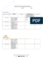 Modelo Planificación 2019