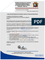 Carta de Reintegración Parcial