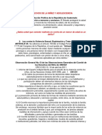 Derechos de Los Niños y Adolecentes