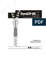 DynaZIP-AX Manual PDF