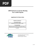 2011 Low-Income Housing Tax Credit Application | PDF