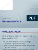 Panaganong Paturol