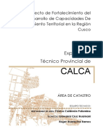 Expediente Tecnico Calca PDF