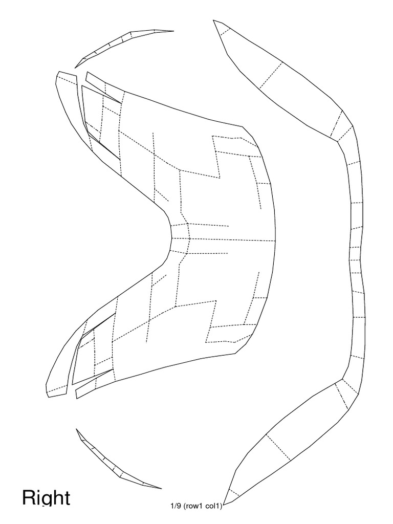 Iron Man Mark 50 Template (Helmet) | PDF