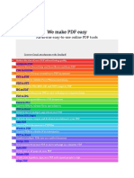 We Make PDF Easy: All-In-One Easy-To-Use Online PDF Tools